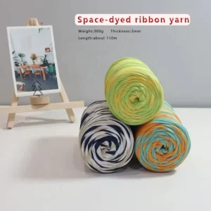 100% Polyester Crochet Chunky T Shirt Yarn Fancy DIY Projects for Creative Crochet Bags