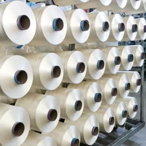 100% Polyester DTY Fancy Yarn 150 48 for Embroidery Raw High Tenacity Eco-Friendly