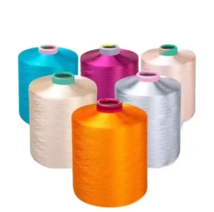 100% Polyester DTY Yarn 150D 144F SIM AA A Grade Oeko Tex Certified Recyclable for Clothing Sewing