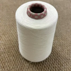 100% Polyester Eco Friendly Raw Pattern Fancy Yarn High Tenacity Core Spun Dyed 30S for Knitting Sewing Weaving Embroidery