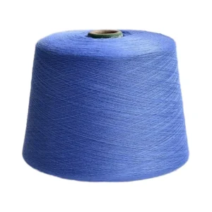 100% Polyester Eco Friendly Ring Spun Yarn 32s 21s Recycled Dyed Raw for Embroidery Weaving Socks Knitting Sewing