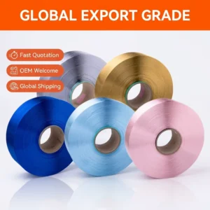 100% Polyester FDY Yarn 75D/36F 150D/48F 300D/96F High Tenacity Bright and Semi Dull for Weaving Sewing & Embroidery