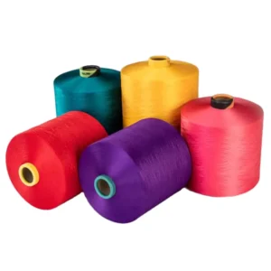 100% Polyester Filament Chenille Yarn OE Technics Garment Fabric Embroidery Eco Friendly Dyed Custom Colors Oeko Tex