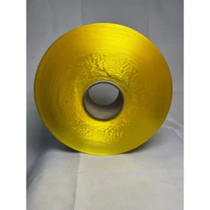 100% Polyester Filament Yarn 150D 1200D PP Yarn FDY High Tenacity Raw for Knitting Weaving Hand Knitting Yellow Color Poly