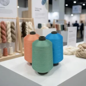 100% Polyester High Stretch Eco Friendly Anti Bacteria Dyed Yarn 150D 75D 2 DTY High Tenacity for Sock Knitting