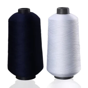 100% Polyester Network High Elastic Yarn 70D 140D Colored Imitation Nylon Knitting Fly Weave Elastic Yarn for Shoes Upper Dyed