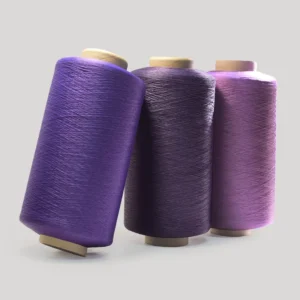 100% Polyester Purple Series DTY or ITY 150D 600D Monofilament Yarn for Knitting and Weaving