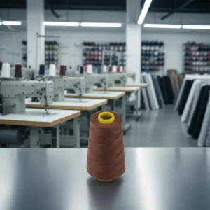 100% Polyester Sewing Thread 402 2000 Yards cone Threads Sewing Lines Factory Direct