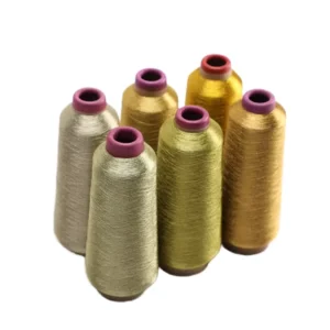 100% Polyester Shiny Metallic Embroidery Thread High Tenacity Glitter Sewing Yarn for Craft Decoration Handwork Stitch on Fabric