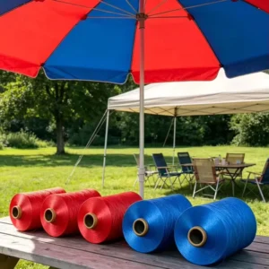 100% Polyester Yarn ATY Taslan AA Grade Cotton Like Cationic