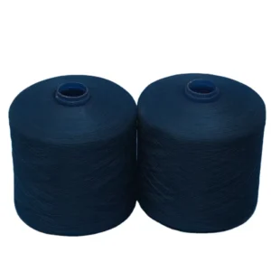 100% Polyester Yarn Bright Raw White Knitting Weaving 40/2 For Textile Industry