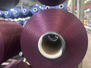 100% Polyester Yarn Dope Dyed Yarn Polyester Filament Yarn 150D 96F Polyester Textured Yarn More Than 10000 Colores