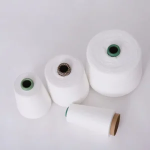 100% Polyester Yarn Ring Spun Weaving Knitting Ne 20 2 30 2 32 2 40 2 42 2 Polyester Spun Yarn