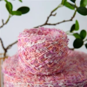 100% Polyester Yarn Soft Durable Lightweight High Strength Knitting Crochet Sweater Blanket Upholstery Fabric Use