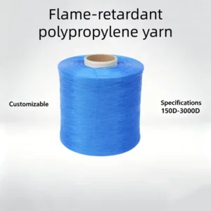 100% Polypropylene Yarn High Tenacity Flame Retardant 900D FDY PP Yarn Is Suitable for High altitude Work Safety Belts