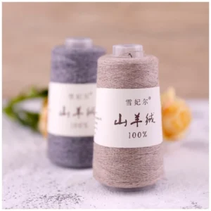 100% Pure Wool Yarn Cashmere Dyed Pattern for Hand Knitting and Knitting Machine Use in Weaving and Knitwear