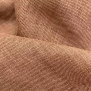 100% Ramie 70gsm Eco-Friendly Twill Woven Fabric Organic Breathable Spring Summer t Shirts Fabric
