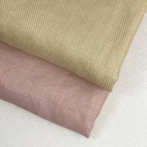 100% Ramie Woven Fabric Ultra-Thin Breathable Shirt Top Skirt Brocade 42*42 80g Ramie Fabric in Stock