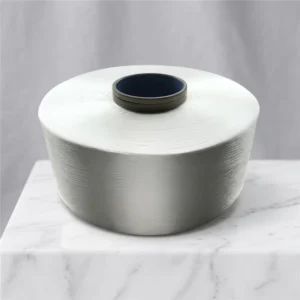 100% Recycled Filament Yarn GRS Semi Dull 100% Polyester FDY 40D/24F Dtex 44 Raw White Anti Pilling Anti Bacteria