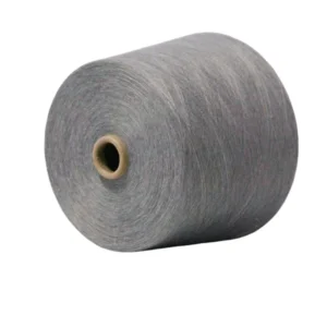 100% Ring Spun Polyester Yarn 20S/1 High Strength Embroidery Raw Melange Short Fiber Knitting Yarn for Socks