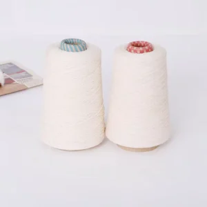 100% Spun Polyester Core Spun Yarn 30/32 NE Dyed Fabric for Sewing T-Shirts and Shirts