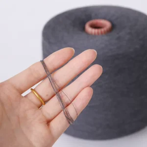 100% Spun Polyester Core Spun Yarn Raw Pattern Indonesia 30/32 NE Threads for Sewing Tshirt and Knitting