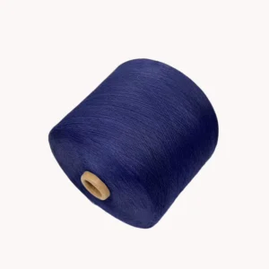 100% Spun Polyester Yarn 30s/1 Raw White and Customized Colors for Knitting