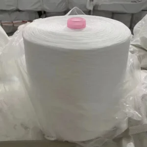 100% Spun Polyester Yarn Optical White 42/2