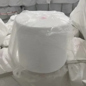 100% Spun Polyester Yarn Optical White Factory Price