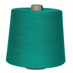 100% Spun Polyester Yarn Raw White Recycle Ring Spun Polyester Yarn 30S 32S for Knitting