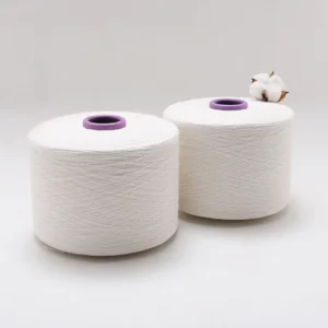 100% Spun Polyester Yarn Spun 14 20 NE Polyester Spun Yarn Threads for Sewing T shirt Yarn Polyester Yarn for Knitting