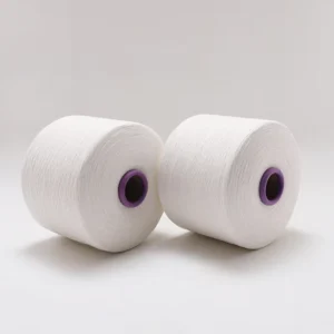 100% Spun Polyester Yarn Spun 30 32 NE Polyester Spun Yarn Threads for Sewing Tshirt Yarn Polyester Yarn for Knitting