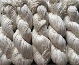100% Spun Silk Yarn Undyed for Hand Knitting Scarf Sweater