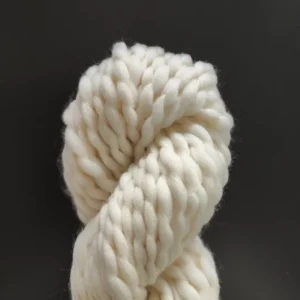 100% Superwash Extrafine Merino Chunky Yarn 43m 100gram Undyed Color Natural Fiber Hand Knitting Yarn for Hand Dye