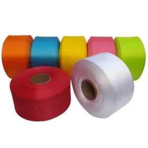 100% pp Yarn FDY 300D 3000D Manufacturer Crochet Yarn Intermingled Polyester Yarn for Warm Clothes