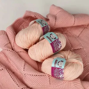 100g Eco-friendly Spring and Summer Cotton Thread Super Soft Cotton Yarn for Hand Knitting