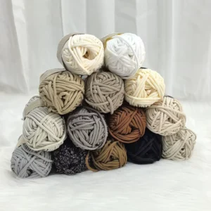 100g Premium 100% Polyester Knitting Yarn for Handmade T Shirts Hand Knitting Yarn with Dyed Pattern