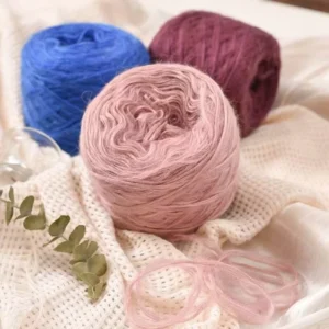 100g Wool Mohair Blended Fluffy Recycled Soft Fancy Yarn Crochet Hand Knitting Sewing t Shirt Projects