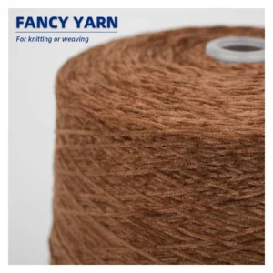 10Nm Chenille Yarn for Knitting Crochet Soft Luxurious Fancy Yarn 1000KG MOQ