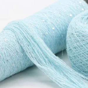 12NM Bead Velvet 80% Nylon 20% Polyester Fancy Yarn for A/W Sweaters Knitting