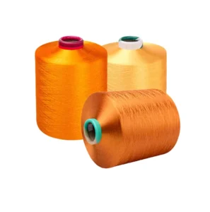 150 Denier 36 Filament 100% Polyester Textured Yarn DTY Trilobal Bright ISO9001 Certified Eco-Friendly Embroidery