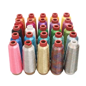 150D 3000m MS type Metallic Cotton Thread for Computer Embroidery and Hand Sewing Available in 45 Colors