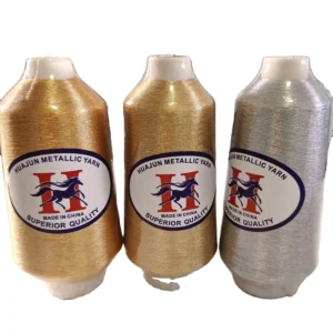 150D Polyester Metallic Thread MS ST Type Metallic Yarn Zhejiang Embroidery Knitting Anti Pilling High Tenacity