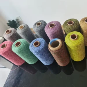 16 2 16 3 20 2 20 3 2plys Cotton Polyester OE Anti Bacteria Twist Melange Yarn Thread Recycled Crochet Yarn Knitting Weaving 60+