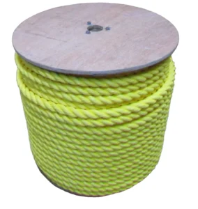 16mm Carrier PP Danline Olefin High Tenacity Ropelon Binding Braided Strapping Ropes Rolls 220 Mts Marine Supplies 3 4 16 Sizes