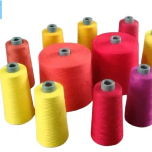 48NM 2 Core spun Yarn Dyed Ring Spun Yarn High Elastic High Tenacity Eco Friendly Viscose Blended Yarn for High Speed Knitting