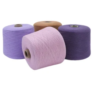 19S/1 Factory Direct Organic Woven Natural Washed Linen Textile Yarn Dyed Flax Knitting Machine Cool Yarn for Summer