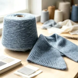 1kg Alpaca Blended Mohair Yarn Dyed Yarn For Knitting Sewing