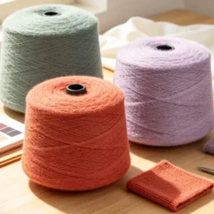 1kg Blended Loop Fancy Dyed Yarn for Hand Knitting Sewing