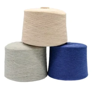 2 26NM 100% Cashmere Worsted Yarn Anti Bacteria Medium High Strength Z Twist Knitting Factory